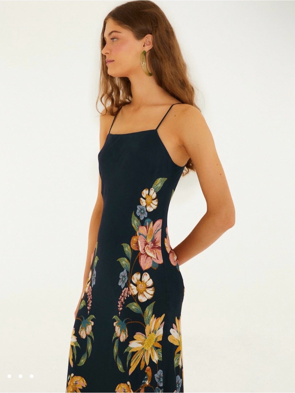 NWT FARM Rio Floral Maxi Dress β Size Medium πΈ - Picture 4 of 5